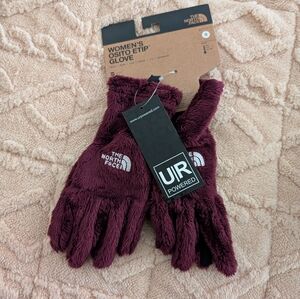 The North Face Women's Osito Etip Gloves - Dark Red